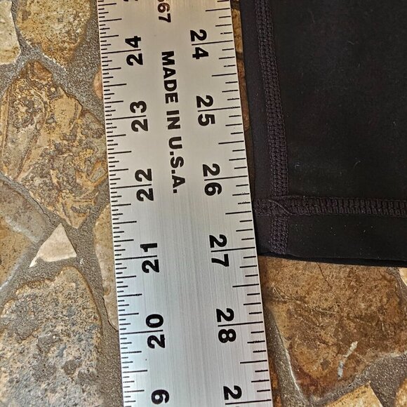 Pinky Pete Women's High-Waisted Black Leggings Nylon/Spandex Size M - Picture 8 of 9